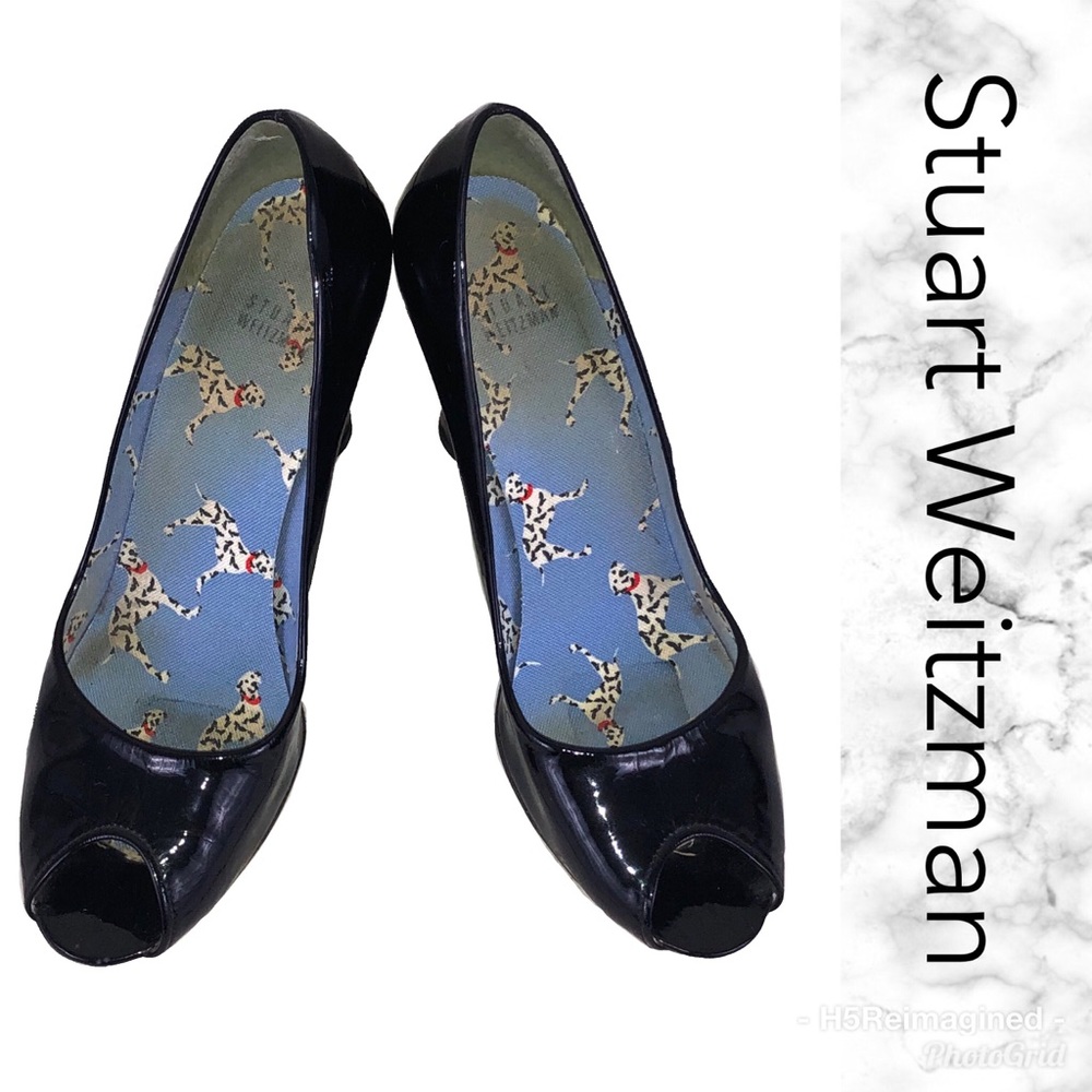 Patent Leather Wedges